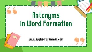 FIX ANTONYMS WORD visual data 5